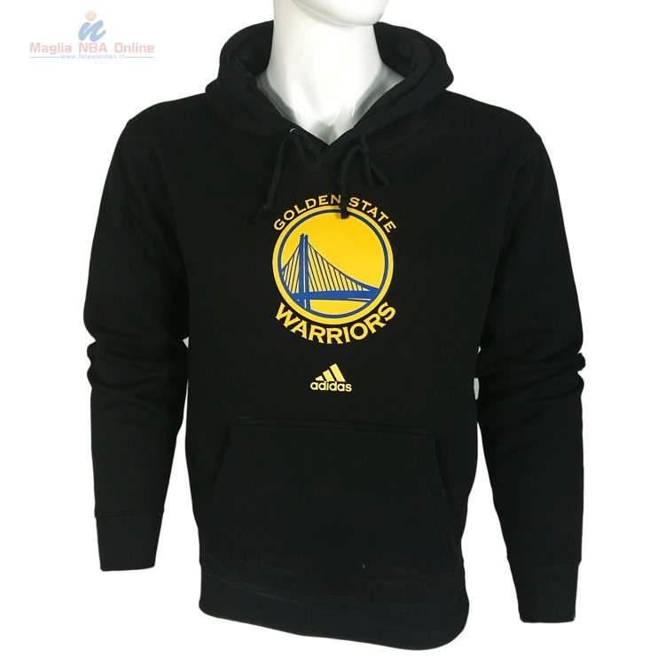 Acquista Felpe Con Cappuccio NBA Golden State Warriors Nero City