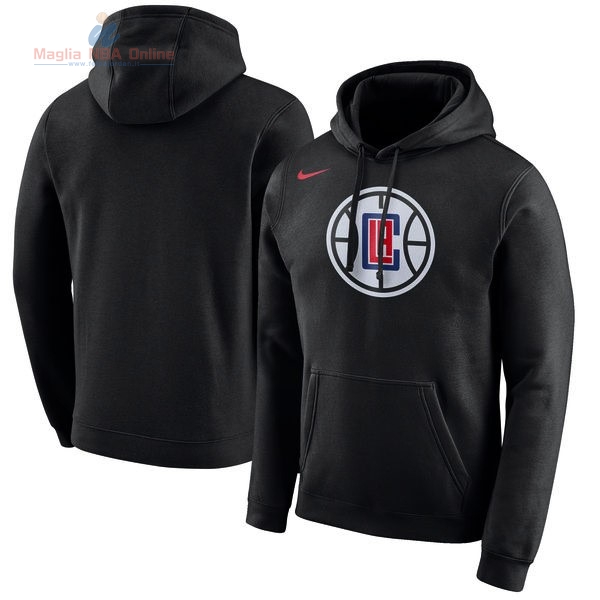 Acquista Felpe Con Cappuccio NBA Los Angeles Clippers #32 Blake Griffin Nike Nero