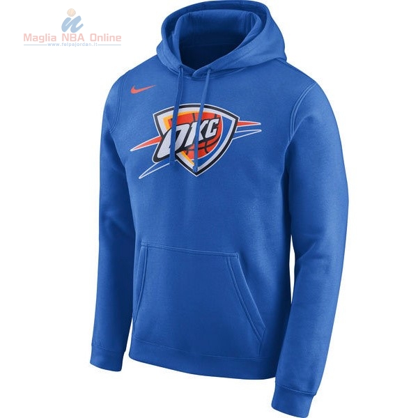 Acquista Felpe Con Cappuccio NBA Oklahoma City Thunder Nike Blu