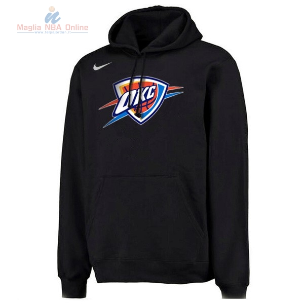 Acquista Felpe Con Cappuccio NBA Oklahoma City Thunder Nike Nero