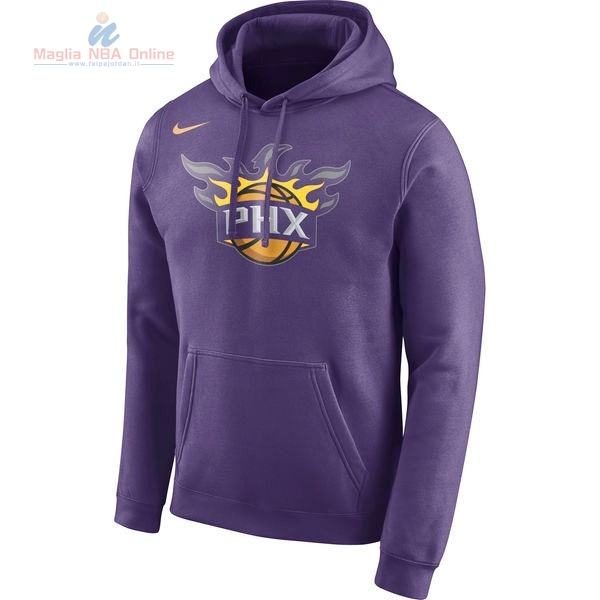 Acquista Felpe Con Cappuccio NBA Phoenix Suns Porpora