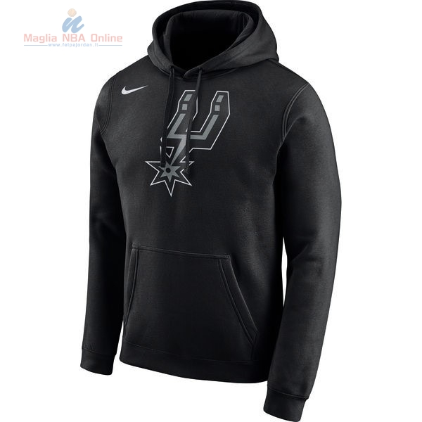 Acquista Felpe Con Cappuccio NBA San Antonio Spurs Nike Nero