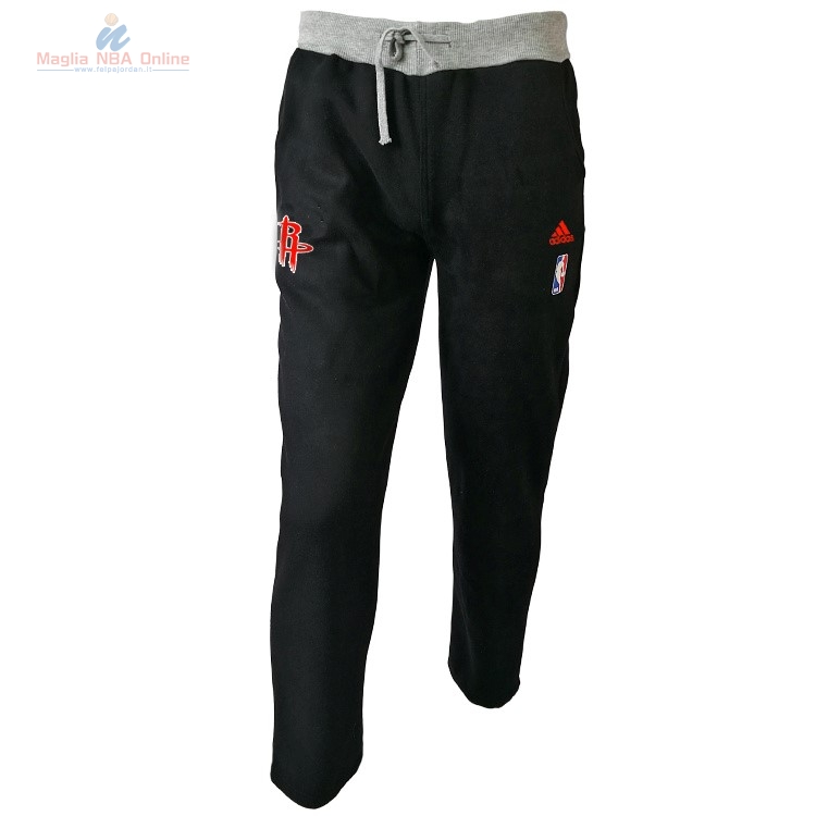 Acquista Giacca Pantaloni Basket Houston Rockets Nero