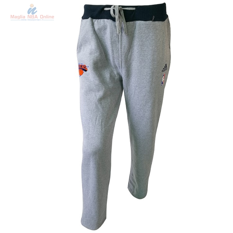 Acquista Giacca Pantaloni Basket New York Knicks Grigio