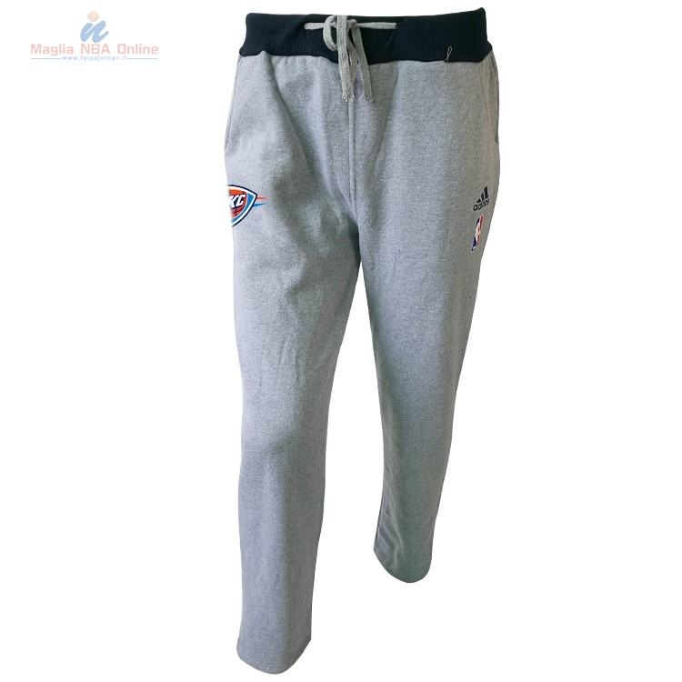 Acquista Giacca Pantaloni Basket Oklahoma City Thunder Grigio