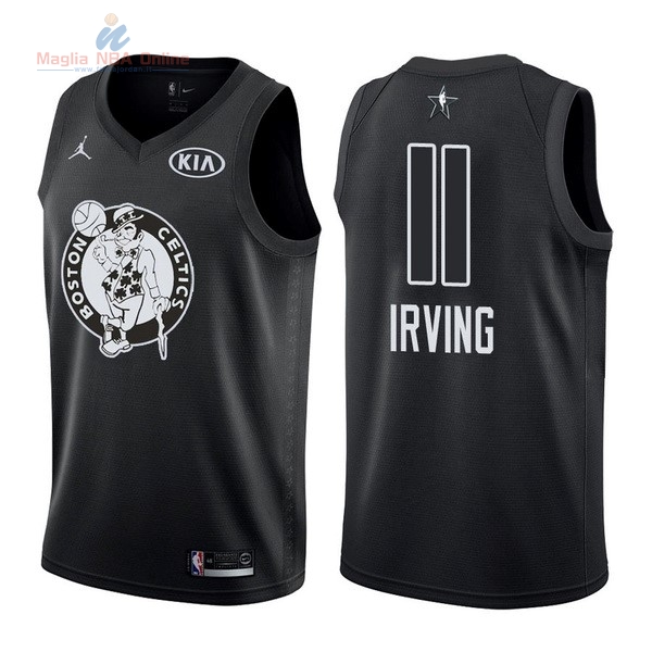 Acquista Maglia NBA 2018 All Star #11 Kyrie Irving Nero