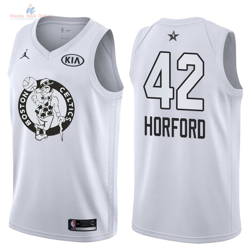 Acquista Maglia NBA 2018 All Star #42 Al Horford Bianco