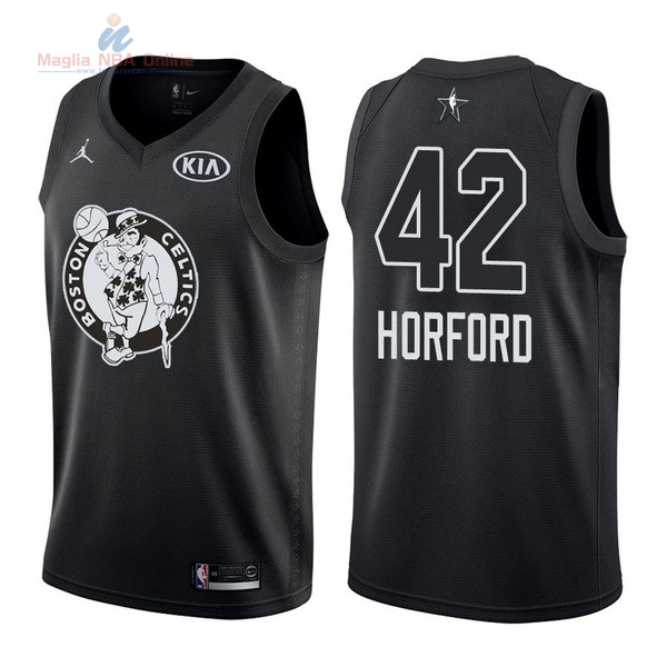 Acquista Maglia NBA 2018 All Star #42 Al Horford Nero