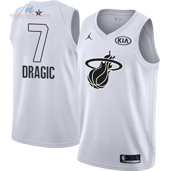 Acquista Maglia NBA 2018 All Star #7 Goran Dragic Bianco