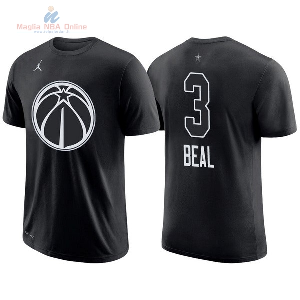 Acquista Maglia NBA 2018 All Star Manica Corta #3 Bradley Beal Nero