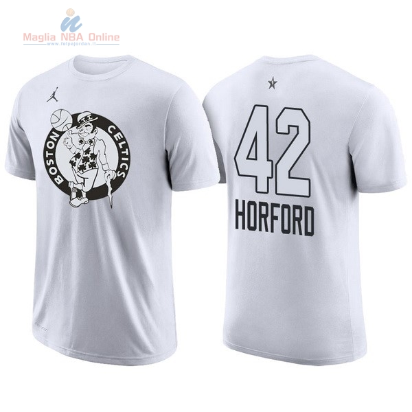 Acquista Maglia NBA 2018 All Star Manica Corta #42 Al Horford Bianco