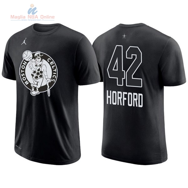 Acquista Maglia NBA 2018 All Star Manica Corta #42 Al Horford Nero