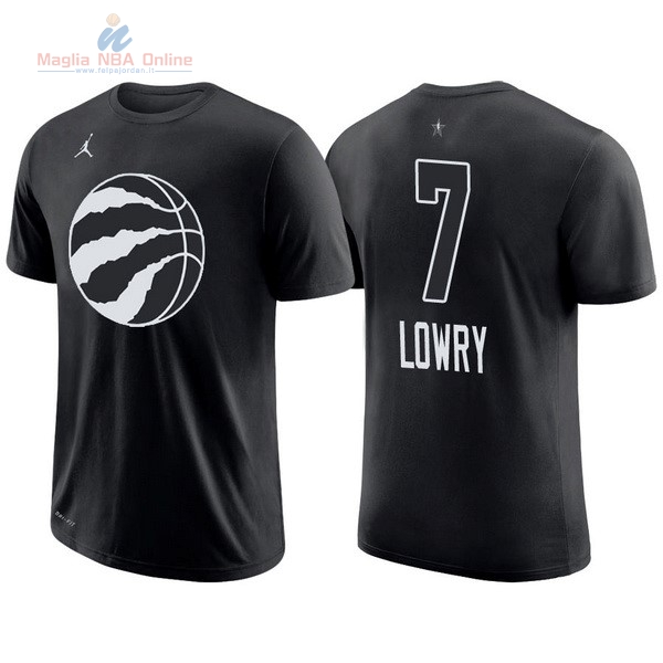 Acquista Maglia NBA 2018 All Star Manica Corta #7 Kyle Lowry Nero