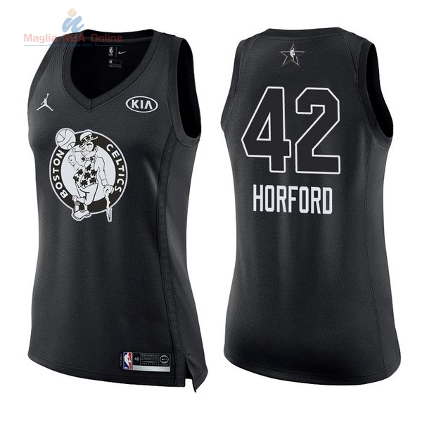 Acquista Maglia NBA Donna 2018 All Star #42 Al Horford Nero