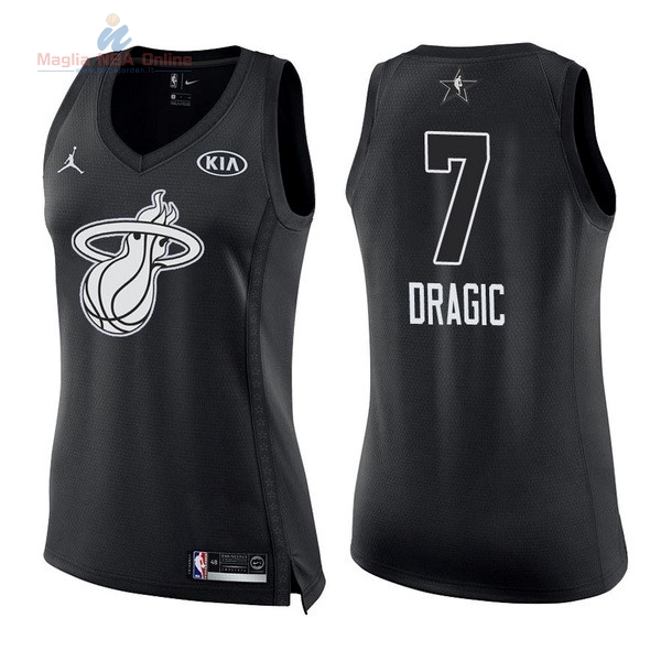 Acquista Maglia NBA Donna 2018 All Star #7 Goran Dragic Nero