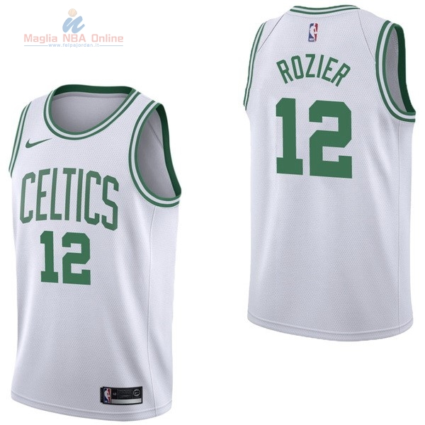 Acquista Maglia NBA Nike Boston Celtics #12 Terry Rozier Bianco Association