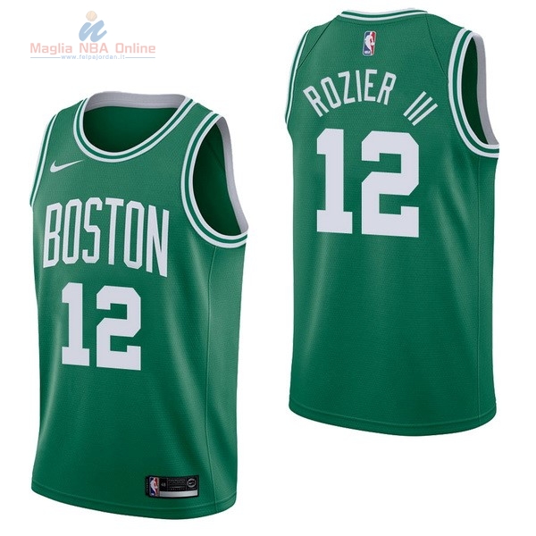 Acquista Maglia NBA Nike Boston Celtics #12 Terry Rozier Verde Icon