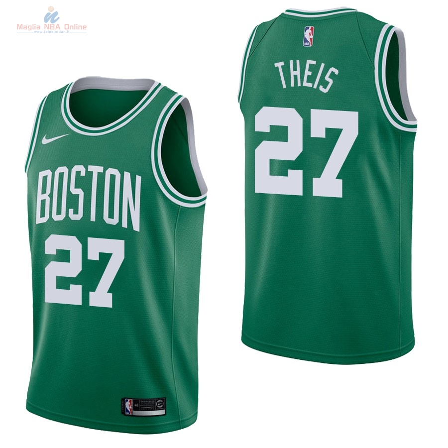 Acquista Maglia NBA Nike Boston Celtics #27 Daniel Theis Verde Icon