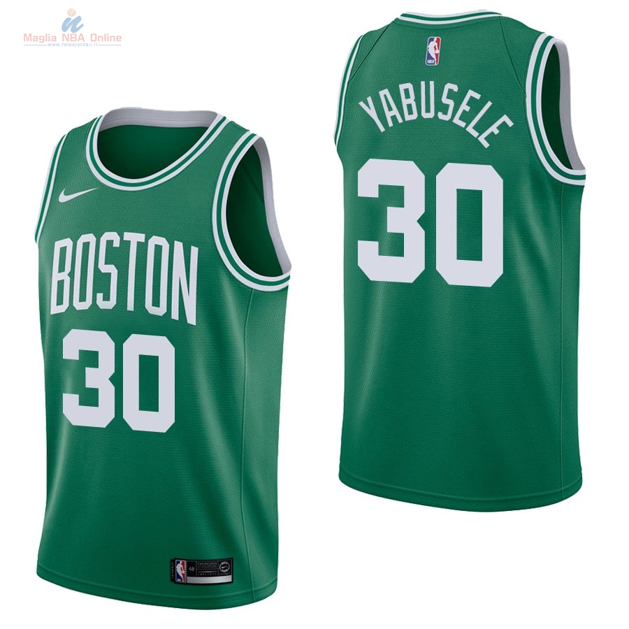 Acquista Maglia NBA Nike Boston Celtics #30 Gerald Green Verde Icon