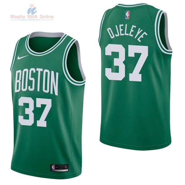 Acquista Maglia NBA Nike Boston Celtics #37 Semi Ojeleye Verde Icon