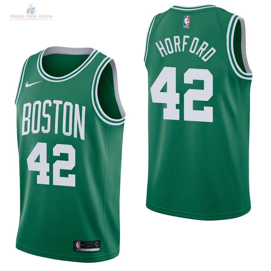 Acquista Maglia NBA Nike Boston Celtics #42 Al Horford Verde Icon