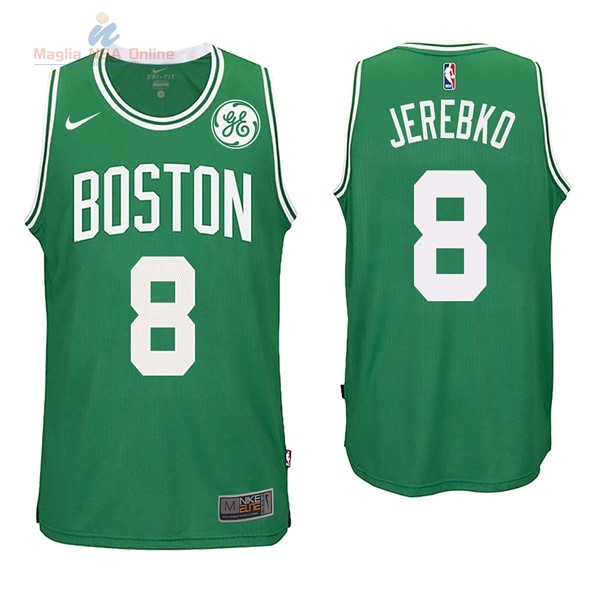 Acquista Maglia NBA Nike Boston Celtics #8 Jonas Jerebko Verde