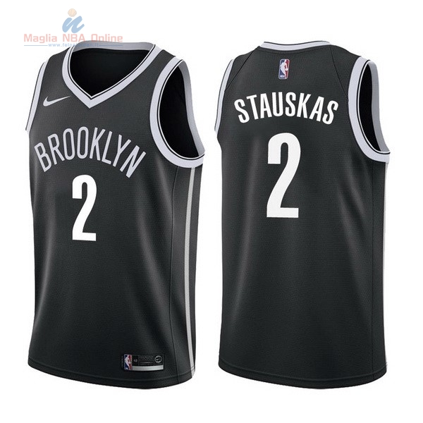 Acquista Maglia NBA Nike Brooklyn Nets #2 Akil Mitchell Nero Icon