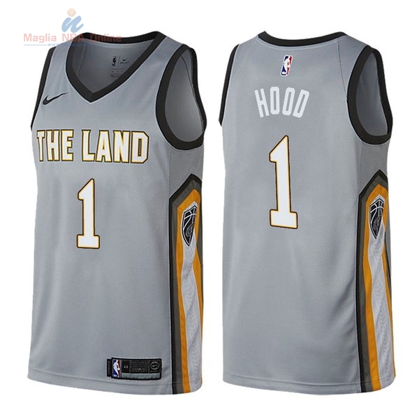 Acquista Maglia NBA Nike Cleveland Cavaliers #1 Derrick Rose Nike Grigio Città