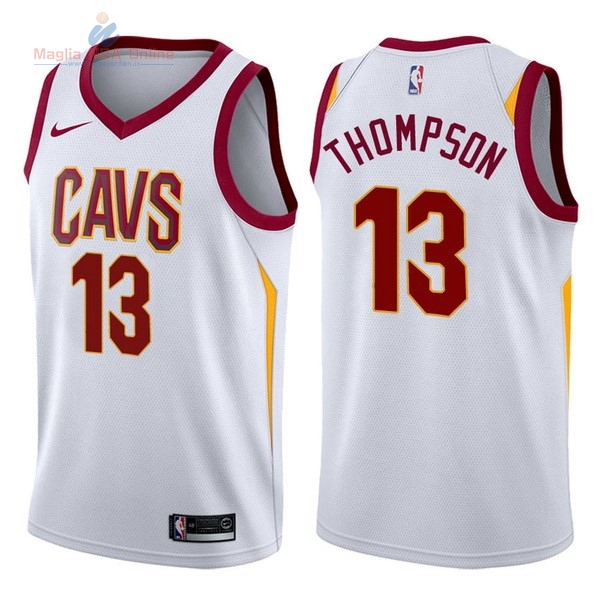 Acquista Maglia NBA Nike Cleveland Cavaliers #13 Tristan Thompson Bianco Association