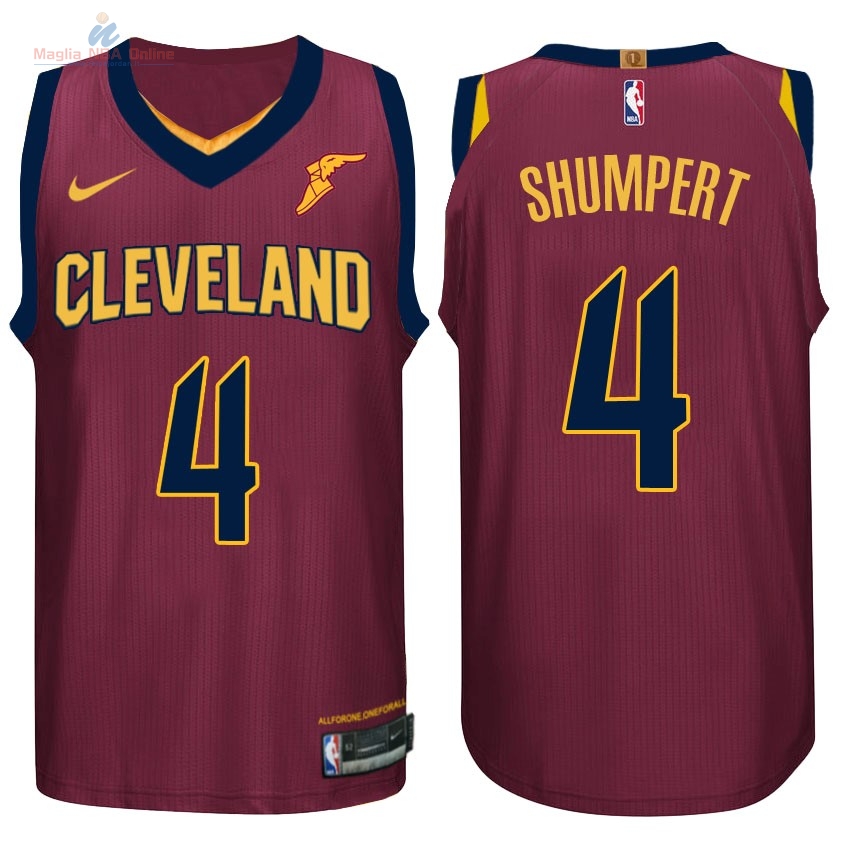 Acquista Maglia NBA Nike Cleveland Cavaliers #4 Iman Shumpert Rosso