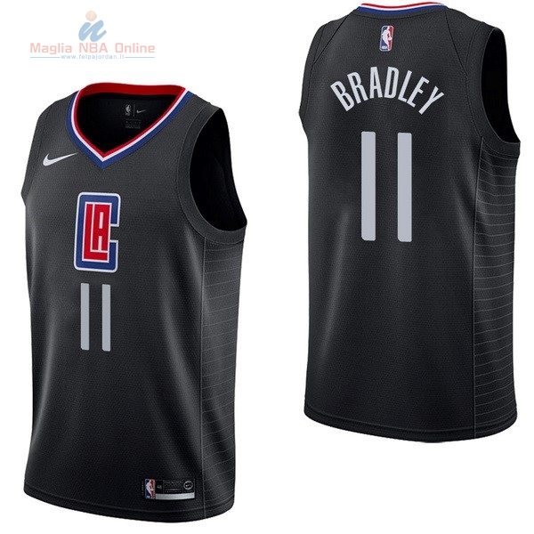 Acquista Maglia NBA Nike Los Angeles Clippers #11 Avery Bradley Nero Statement