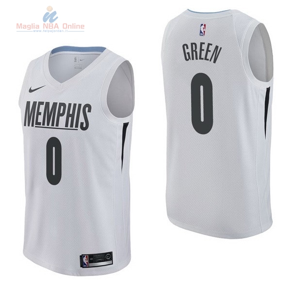 Acquista Maglia NBA Nike Memphis Grizzlies #0 JaMychal Green Nike Bianco Città