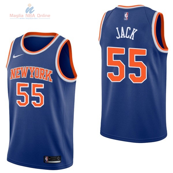 Acquista Maglia NBA Nike New York Knicks #55 Jarrett Jack Blu Icon