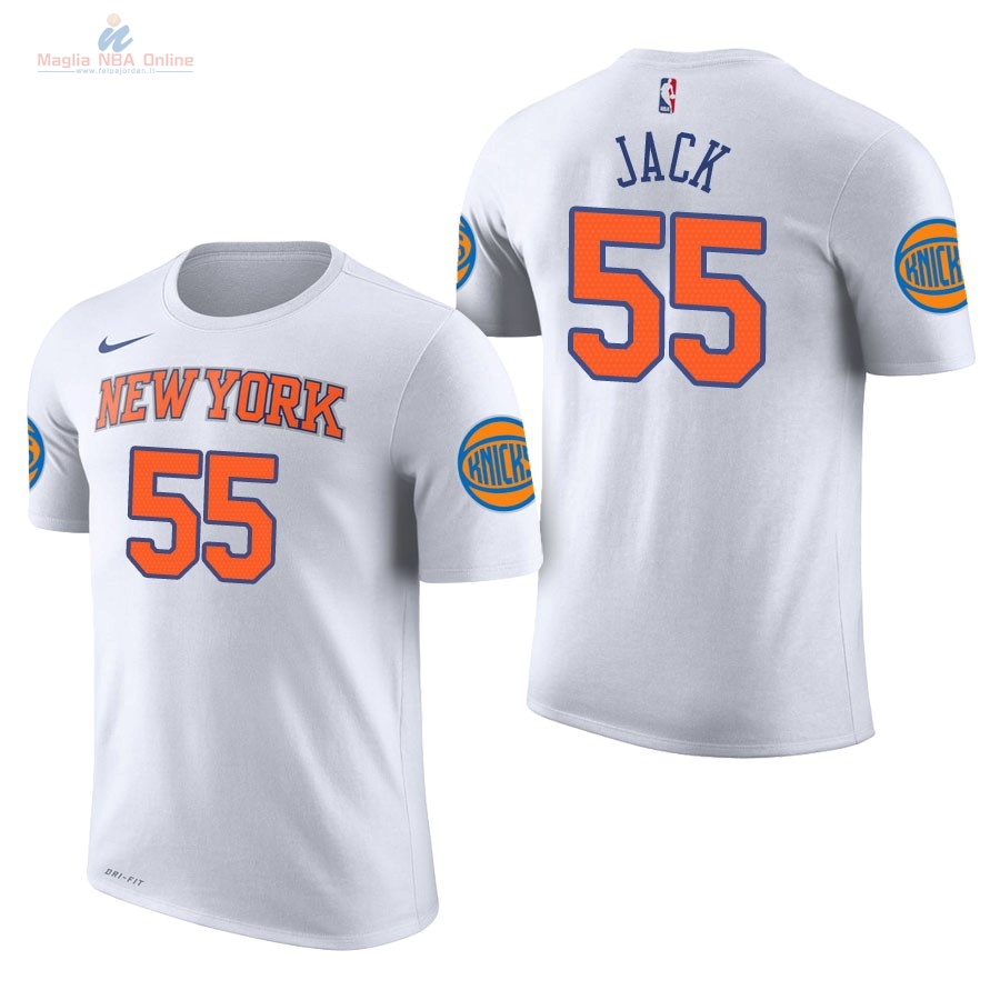 Acquista Maglia NBA Nike New York Knicks Manica Corta #55 Jarrett Jack Bianco