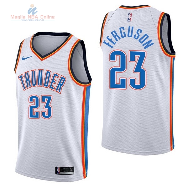 Acquista Maglia NBA Nike Oklahoma City Thunder #23 Terrance Ferroguson Bianco Association