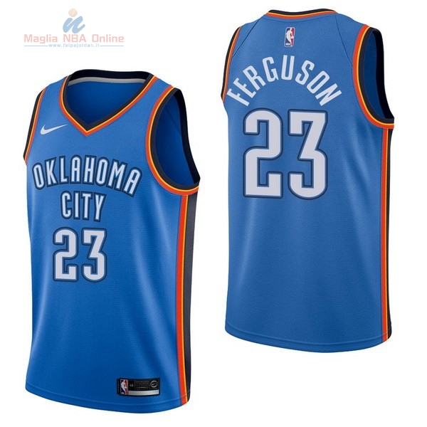 Acquista Maglia NBA Nike Oklahoma City Thunder #23 Terrance Ferroguson Blu Icon