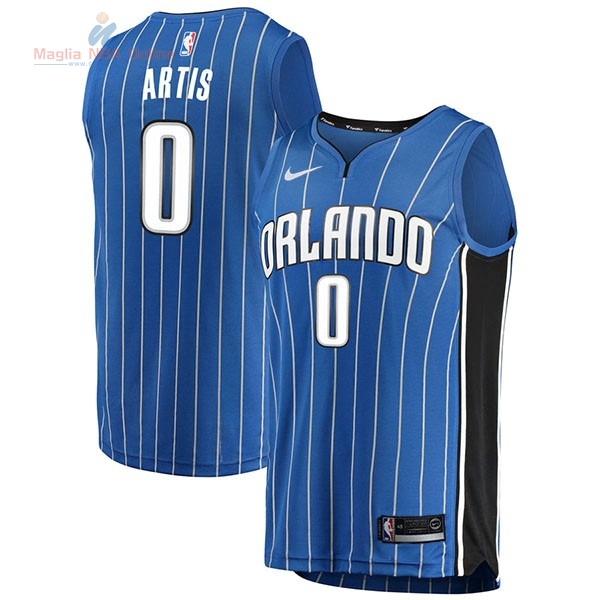 Acquista Maglia NBA Nike Orlando Magic #0 Jamel Artis Blu Icon