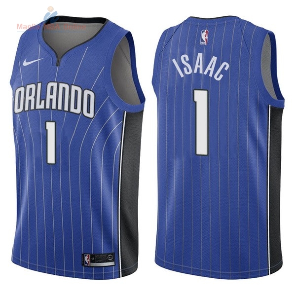 Acquista Maglia NBA Nike Orlando Magic #1 Jonathan Isaac Blu Icon