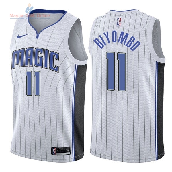 Acquista Maglia NBA Nike Orlando Magic #11 Bismack Biyombo Bianco Association