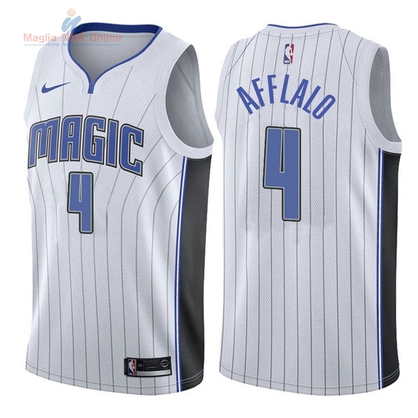 Acquista Maglia NBA Nike Orlando Magic #4 Arron Afflalo Bianco Association