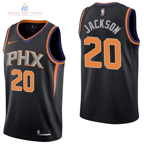 Acquista Maglia NBA Nike Phoenix Suns #20 Josh Jackson Nero Statement