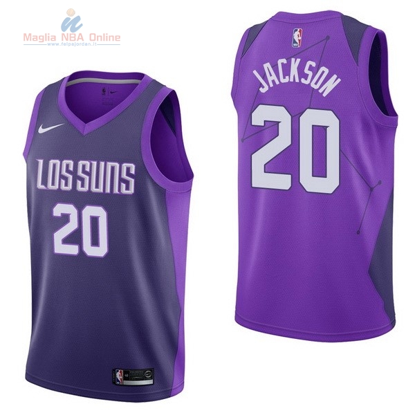 Acquista Maglia NBA Nike Phoenix Suns #20 Josh Jackson Nike Porpora Città