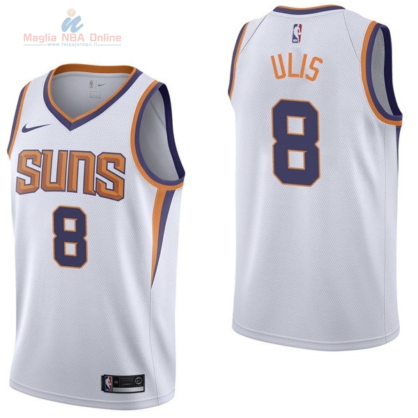 Acquista Maglia NBA Nike Phoenix Suns #8 Tyler Ulis Bianco Association