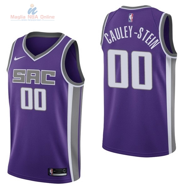 Acquista Maglia NBA Nike Sacramento Kings #0 Willie Cauley Stein Porpora Icon