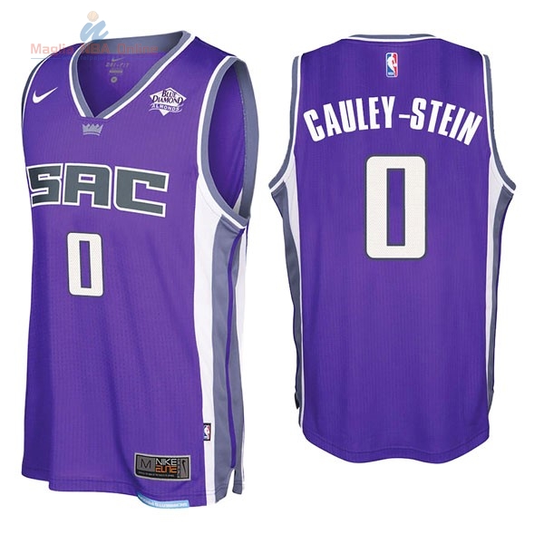 Acquista Maglia NBA Nike Sacramento Kings #0 Willie Cauley Stein Porpora