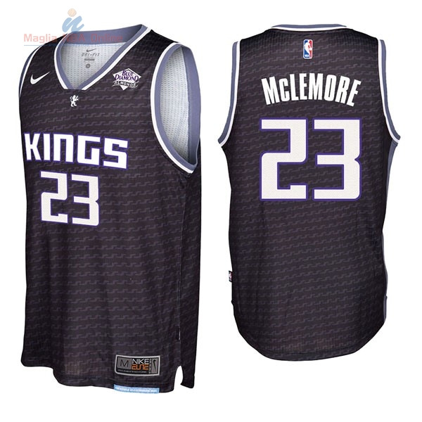 Acquista Maglia NBA Nike Sacramento Kings #23 Ben Mclemore Nero