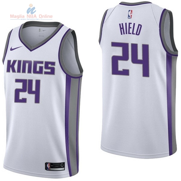 Acquista Maglia NBA Nike Sacramento Kings #24 Buddy Hield Bianco Association