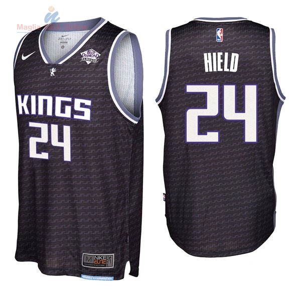 Acquista Maglia NBA Nike Sacramento Kings #24 Buddy Hield Nero