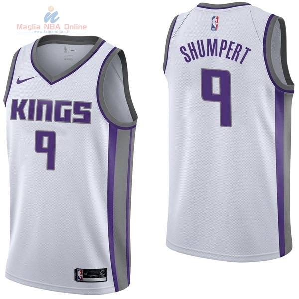 Acquista Maglia NBA Nike Sacramento Kings #9 Iman Shumpert Bianco Association