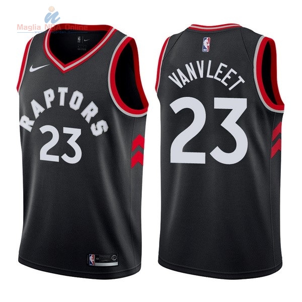 Acquista Maglia NBA Nike Toronto Raptors #23 Fred VanVleet Nero Statement